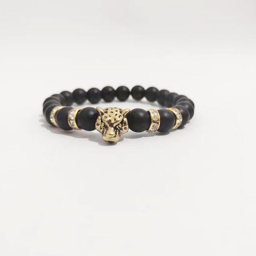 European and American Fashion Leopard Head Bracelet - New Style Jewelry