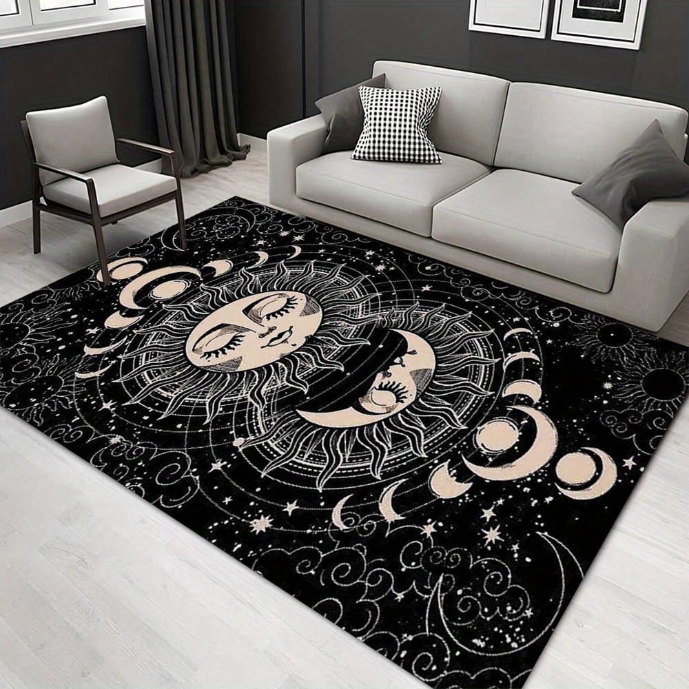 

1pc 23611159490 Pattern Carpet, Area Rug For Living Room Bedroom Room Bed Chair Laundry Entryway Corridor Yard Non-slip Outdoor Camping Rug 60cm by 90cm