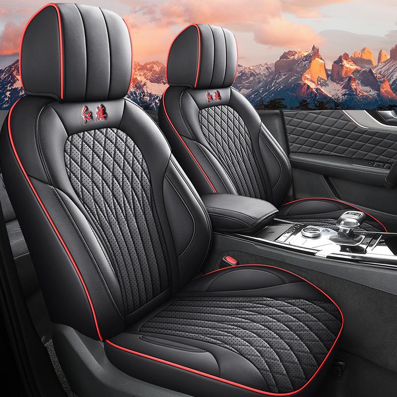 Custom All-Season Seat Cushion for Hongqi HS5 - Full Surround, Five-Seater Interior Cover