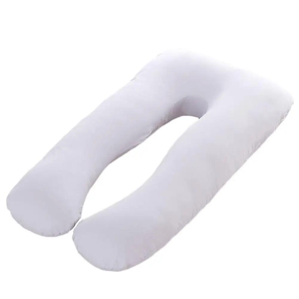 130x70cm Pregnant Pillow Case Maternity Cushion Cover U Type Lumbar Pillowcase Side Protect Cushion Cover for Pregnancy Women