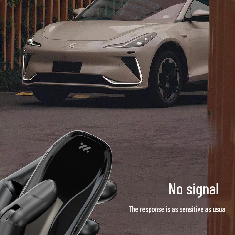 Étui pour clé de voiture IM Zhiji LS7: Coque transparente à couverture intégrale pour décoration intérieure
