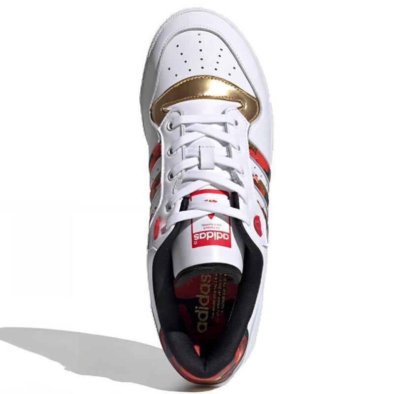 Adidas Rivalry Low Cny 'Black Gold Red' Women's Sneakers FW5273