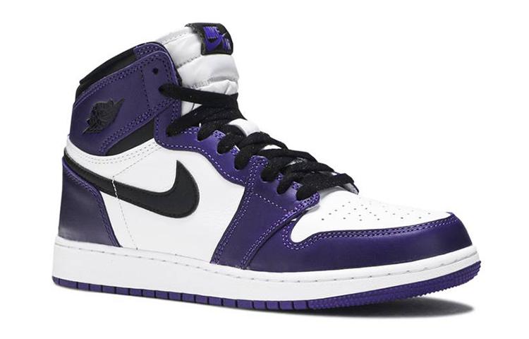 Jordan 1 Retro High Court Morado Blanco GS 575441-500