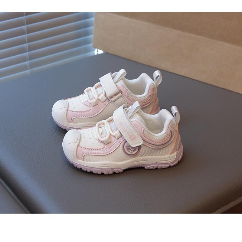 Children's autumn new models 1-6 years old leather waterproof outdoor sports shoes fashionable and casual men and women treasure dirt-resistant