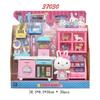 Pink Rabbit Mini Vanity & Ice Cream Shop Pretend Playset for Girls