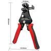Multi-Function Wire Stripper Automatic Cable Cutter & Crimping Tool For Fiber Optic Coaxial & Electrical Wires