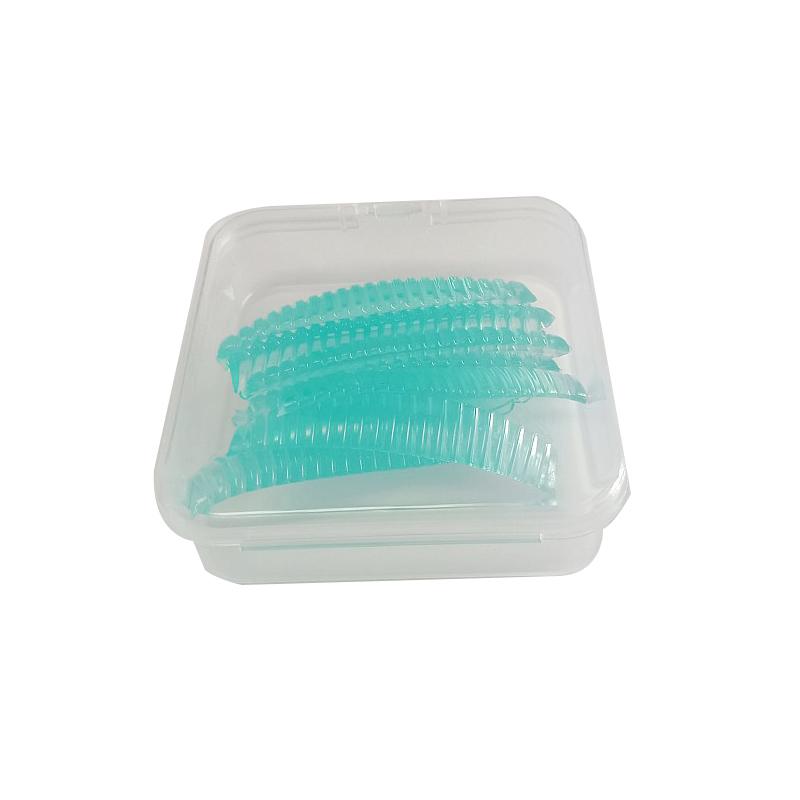 4 Paar kleberfreie Silikon-Wimperndauerwellenpads in 4 Größen, klebrige Wimpernstangen, Schildlifting, 3D-Wimpernzange, Applikator-Tools