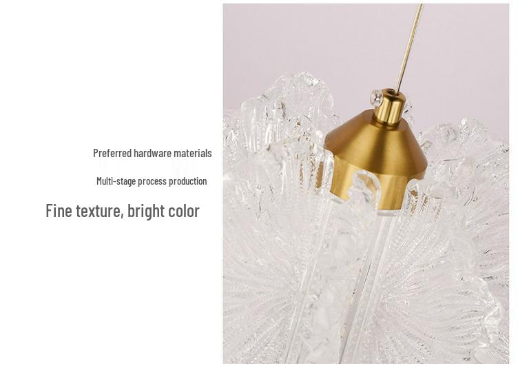 Modern French Cream Pendant Lights: Minimalist Bedside and Hallway Fixtures