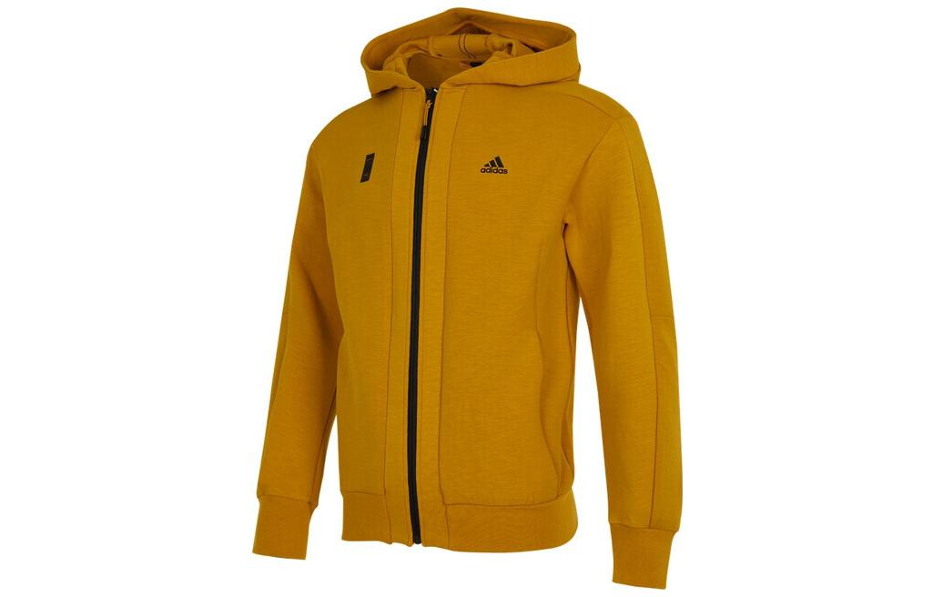Adidas Jackets Men s Brown Hooded Moderate Other H39341 M