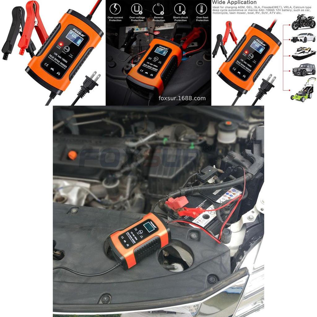 High-quality Multipurpose Car Motorcycle Battery Charger With Led Indicator