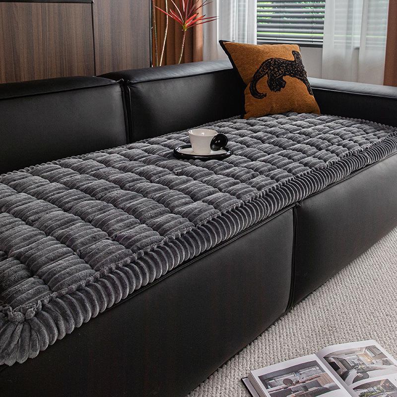 Plush Non-Slip Car Backseat Pet Cushion and Sofa Pad