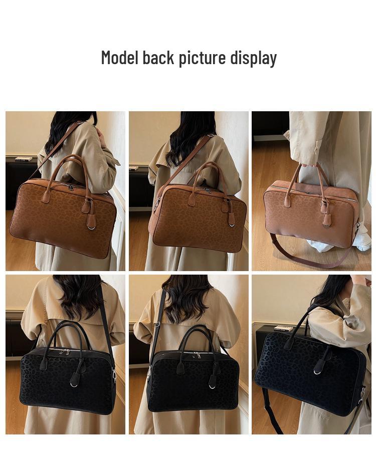 2025 Versatile Large Capacity Crossbody Travel Bag: Lightweight, Fashionable Casual Luggage for Business Trips