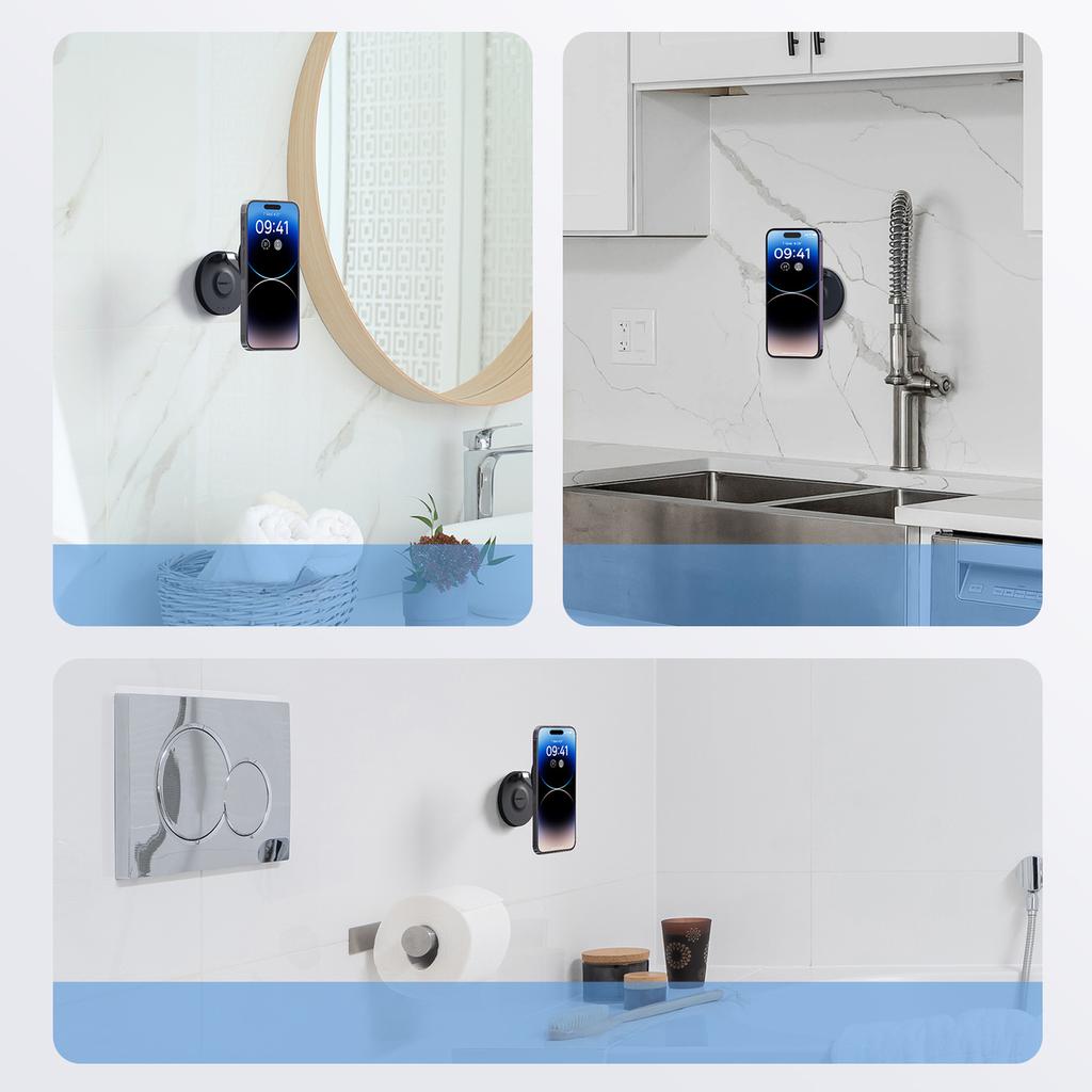 Baseus MagPro Adjustable Magnetic Smartphone Holder In Black