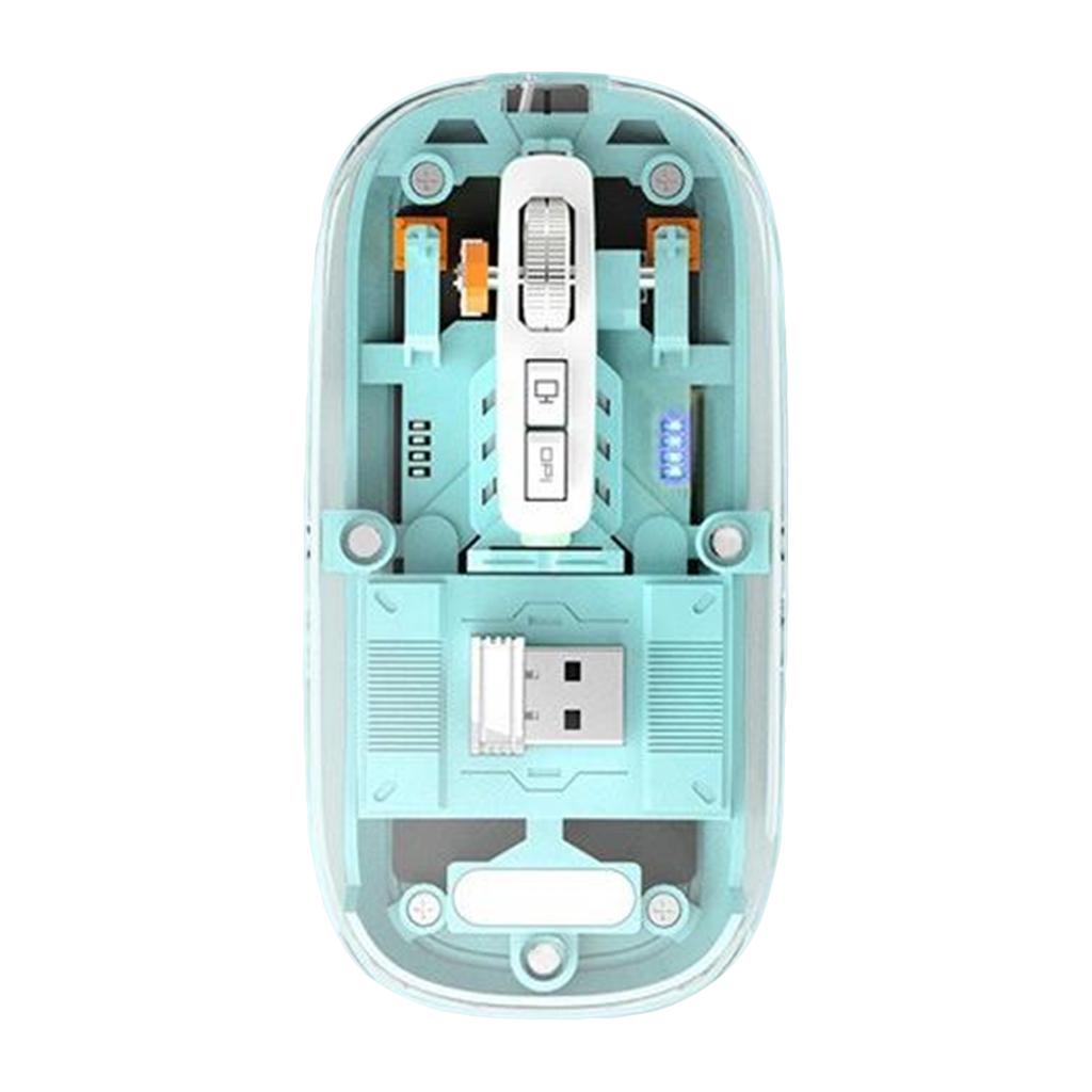 Customized Pattern Rechargeable Bluetooth Wireless Mouse Silent Color Box Packaging