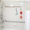 4/8Pcs Shower Curtain Clips with Suction Cup to Prevent Water Splashing Out Windproof Splash Guard Clip for Bathroom