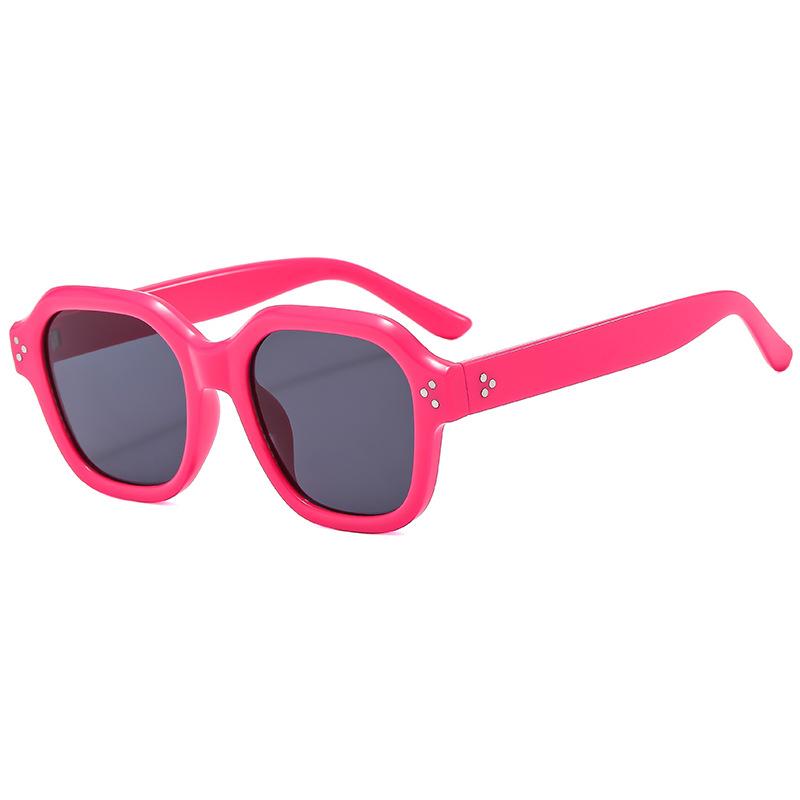 

JYL TS Oval Sunglasses Unisex UV Protection European Metal Frame QZ333-3724 A-6744 святого патріка синього кольору