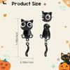 Sweet Black Cat Ear Studs Simple Cartoon Earrings Accessories Black Cat Earrings  Jewelry Gifts