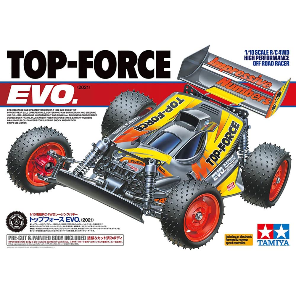Tamiya Electric RC Car Special Edition 170 Top Force 47470 1/10 No. EVO. (2021)