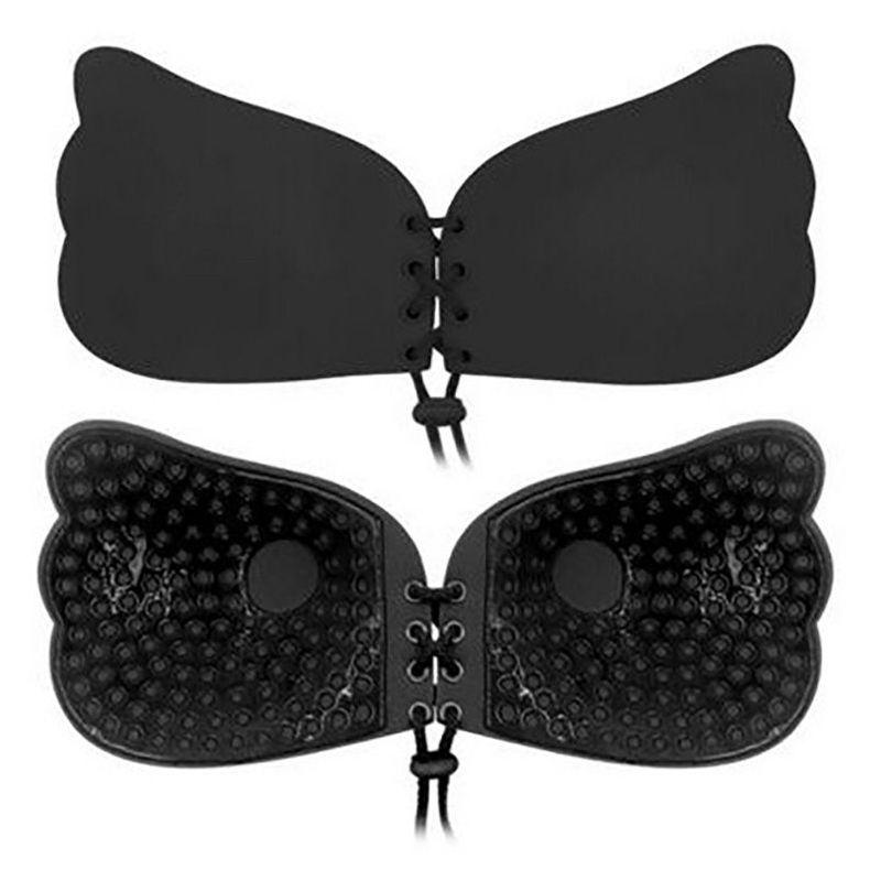 Women Sexy Lingerie Silicone Adhesive Stick On Magical Push Up Invisible Bra For Ultimate Comfort And Support