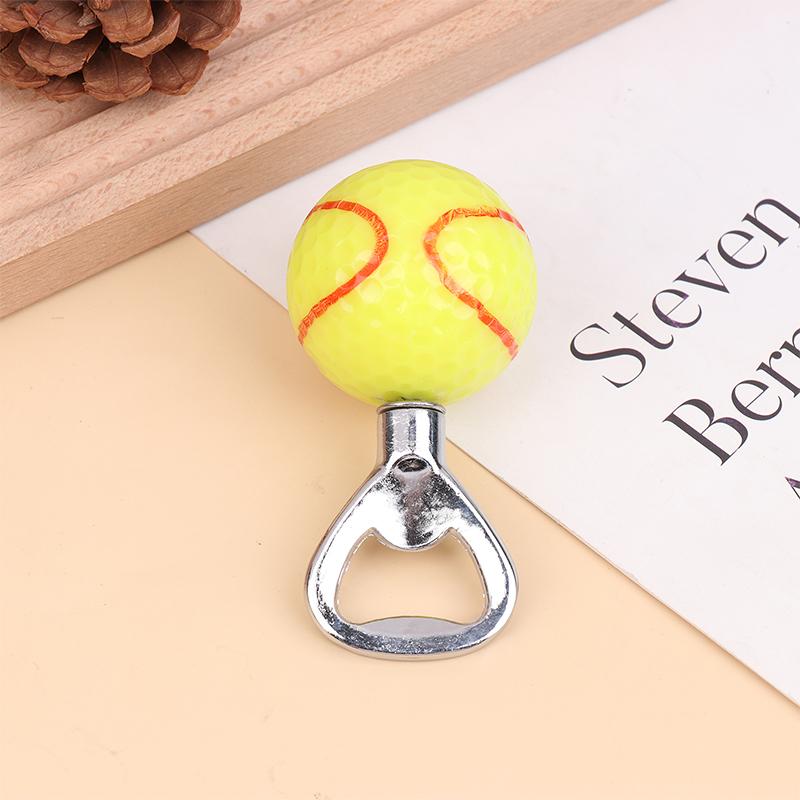 Rustfritt Stål Fotball Baseball Flaskeåpner Morsom Ølflaskeåpner, Nyhetsgave