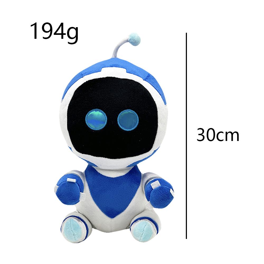 

Astro Bot Plush мультфильм и аниме, изображение, связанное с забавными плюшевыми игрушками, синий робот, подарок на Хэллоуин, рождественский подарок 30cm