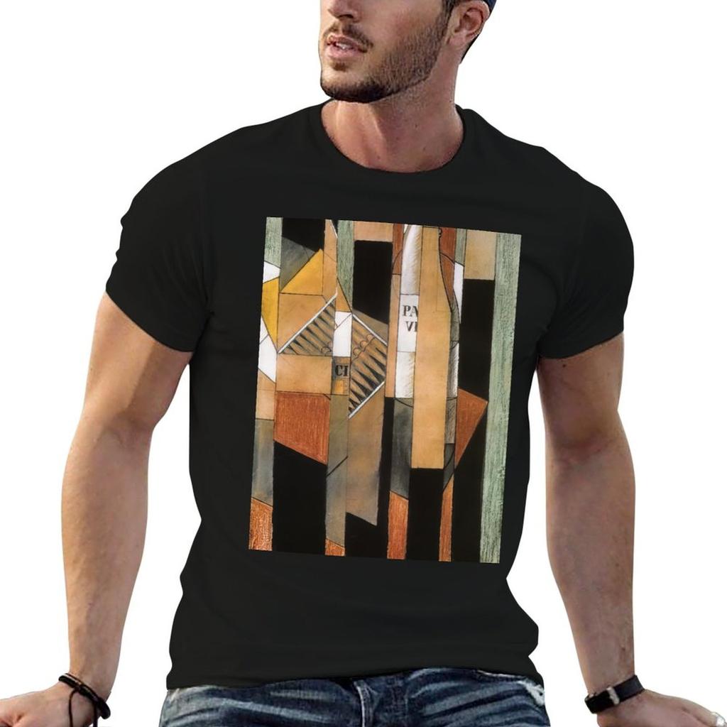 STILLleben MIT FLASCHE UND ZIGARREN 1912 Von Juan Gris T-Shirt Große Größen Street Tee
