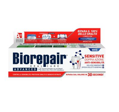 Pasta de dientes profesional Alivio de la sensibilidad doble acción Advanced Sensitive 75 ml