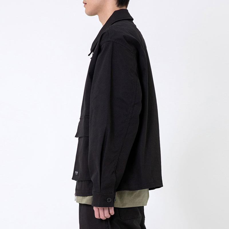 Kulte Cotton Utility Jacket Black