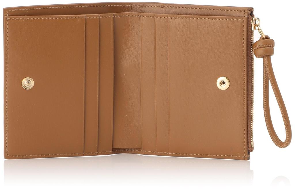 Bifold Wallet JIL0001000148CMLZZZ MINI WALLET ACORN [Jil Sander] Women's [Item]