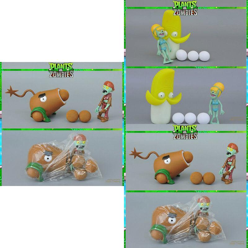Plants V Zombies Pvc Plant Figures Bulk Pack For Kids And Collectors