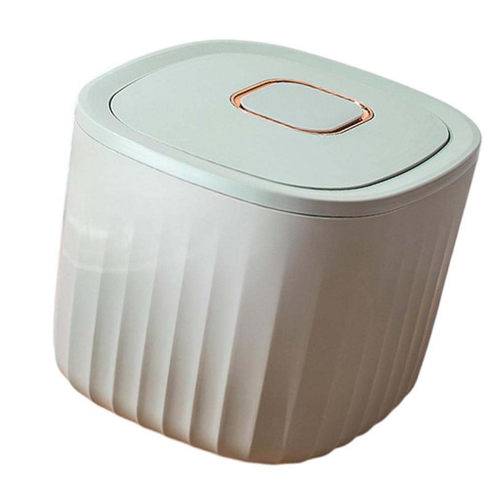 5Kg Rice Container Sealed Flour Dispenser with Locking Lid Household Kitchen Organizer for Pantry Grain Cereal Food Canister