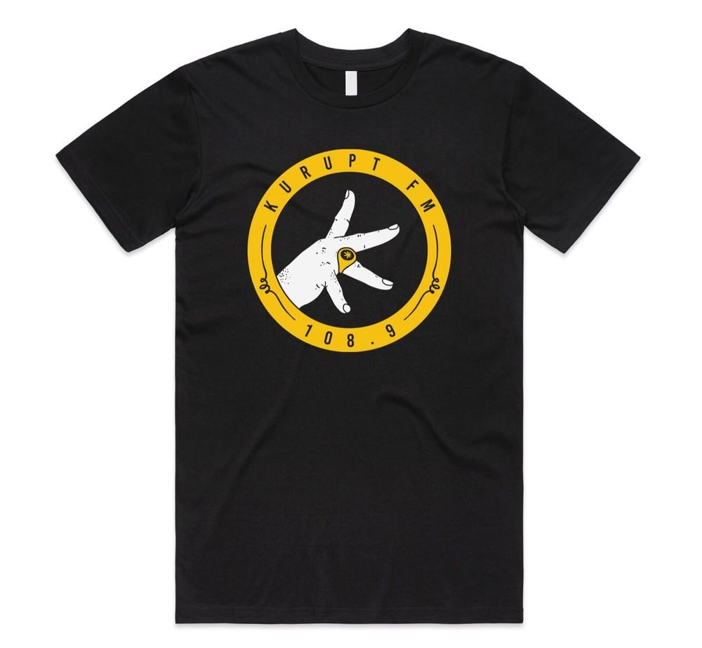 Kurupt FM T-shirt Tee Funny Pirate Radio Gift Mens Womens
