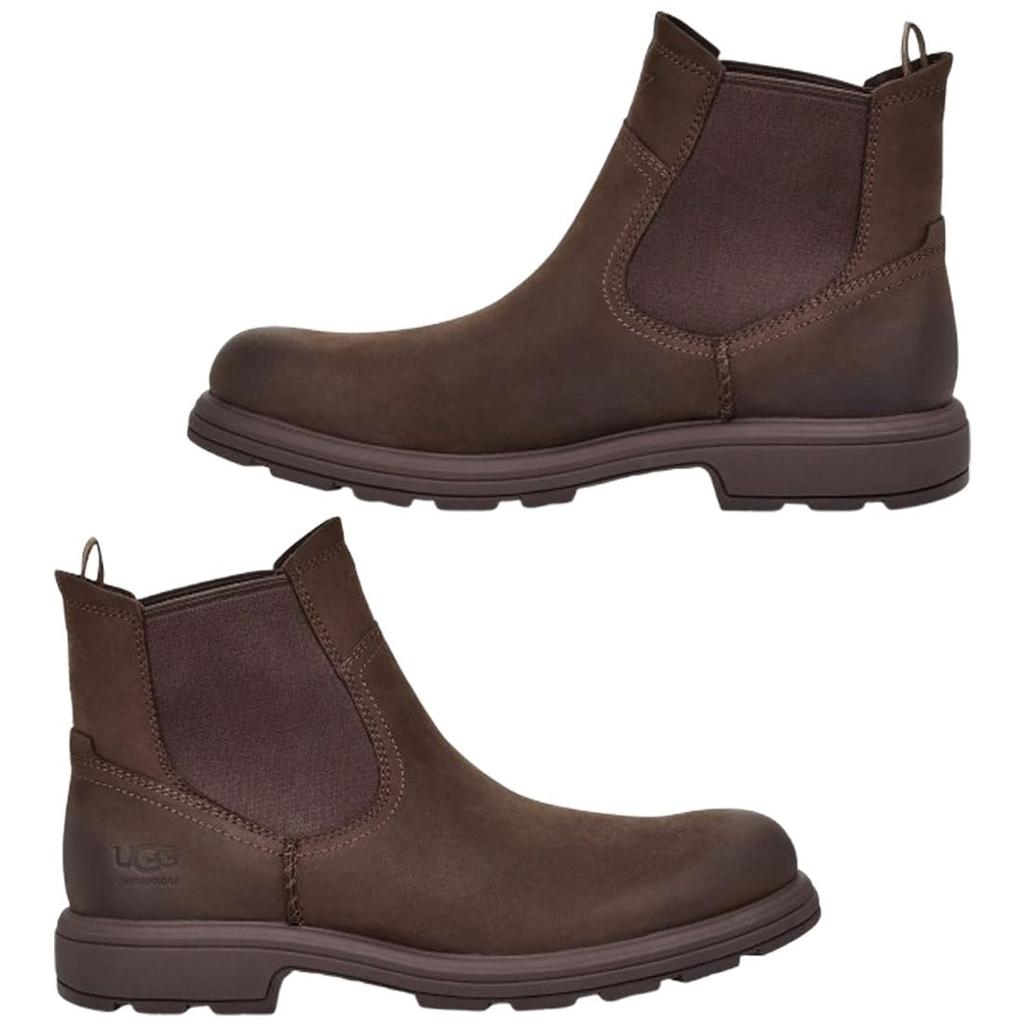 UGG Chelsea Side Biltmore Size US8 1103789 Men's Boots, Gore, Leather, Waterproof, Grip, M, Stout, (26.0cm), [Used]