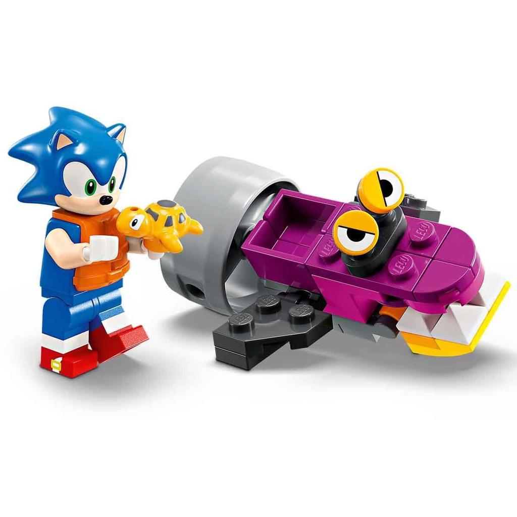LEGO Sonic the Hedgehog Tails Dobrodružná loď Hračka Hračka Dárek k narozeninám Vánoční Dívky Chlapci Děti 8 let 9 let 10 let