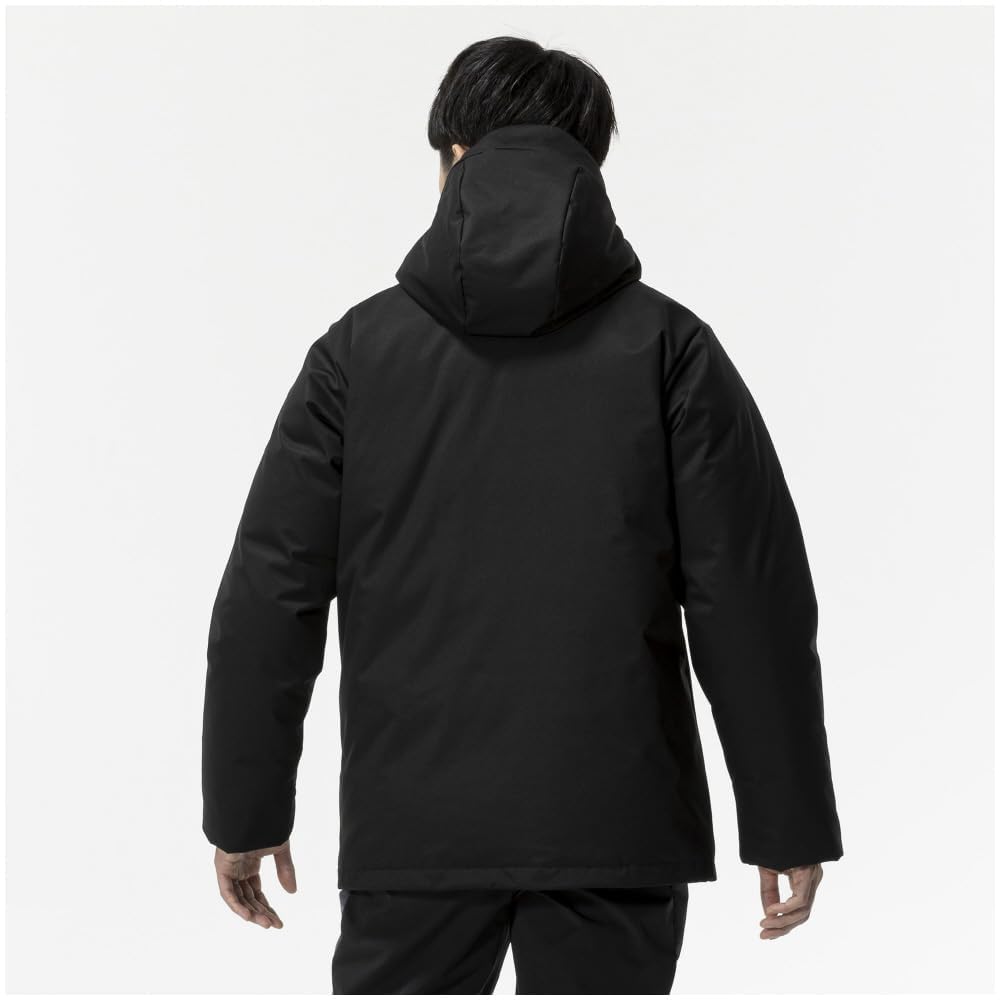 Mizuno Pro Down Size Directly Available At Mizuno Stores Coat, Small, Black, 12JEBB97,