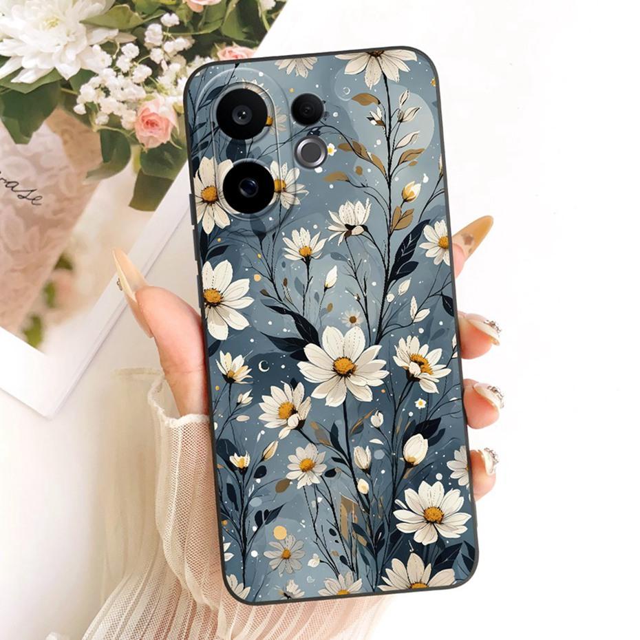 Cute Printed Phone Case For Vivo V60 / V60 Lite 4G 5G Soft Silicone Shockproof Cases For Vivo V 60 V60lite Covers Bumpers