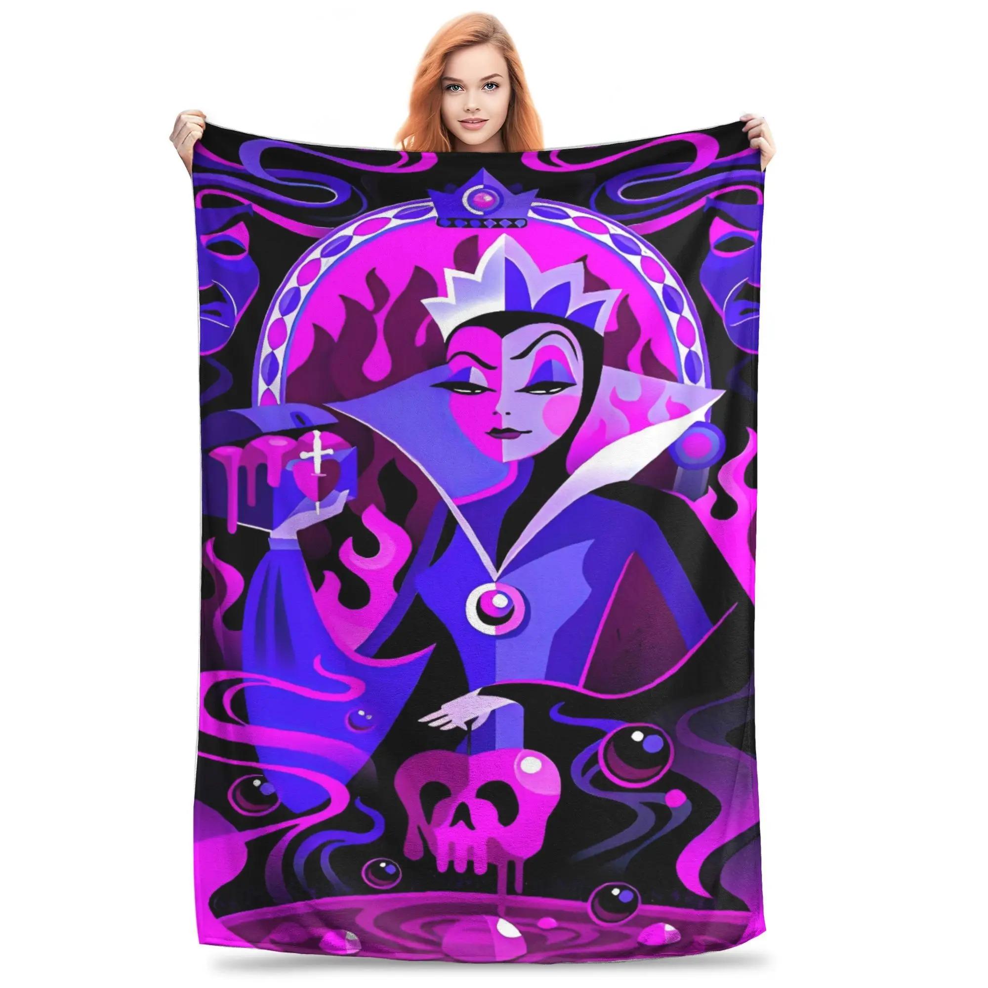 

Soft BlanketGirls Boys Camping Villains Throw Blanket Flannel Bedspread For Couch Chair Comfortable Sofa Bed Cover 70x100cm білий
