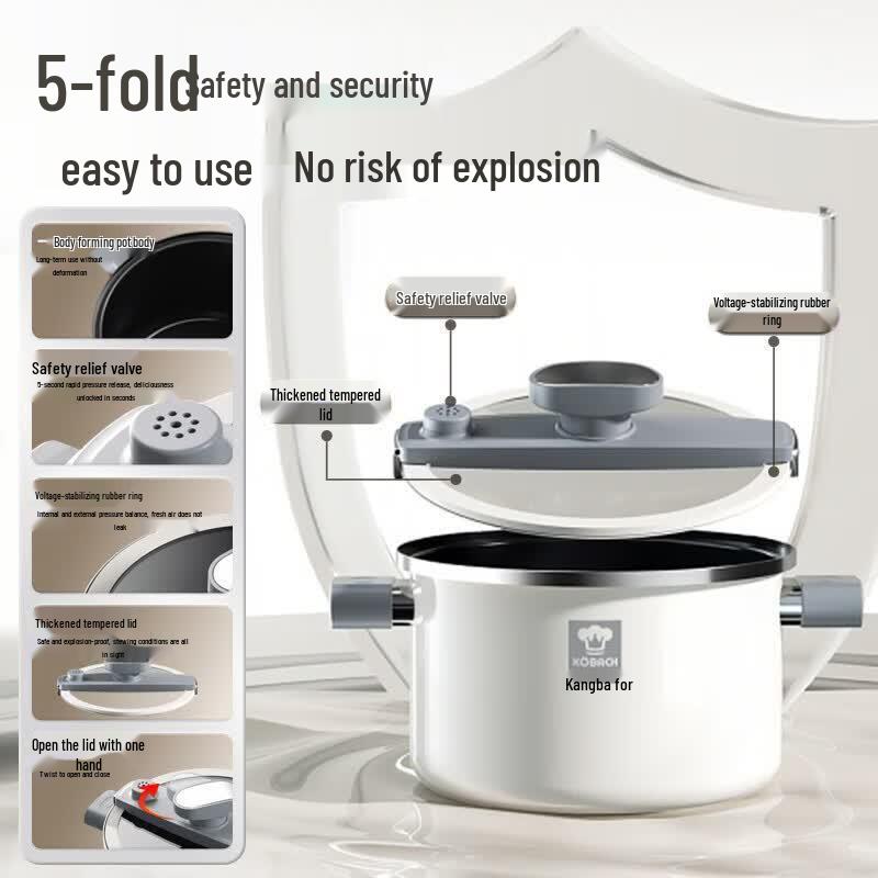 Kobach Xuantong Series Enamel Micro-Pressure Soup Pot