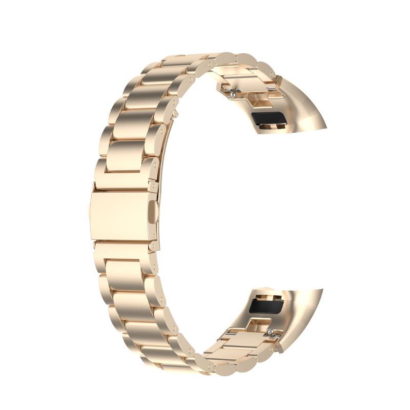 Suitable for Huawei for Honor Band 5 4 Watch Band Adjustable Stainless Steel Replacement Strap Wristband Bracelet Rust P