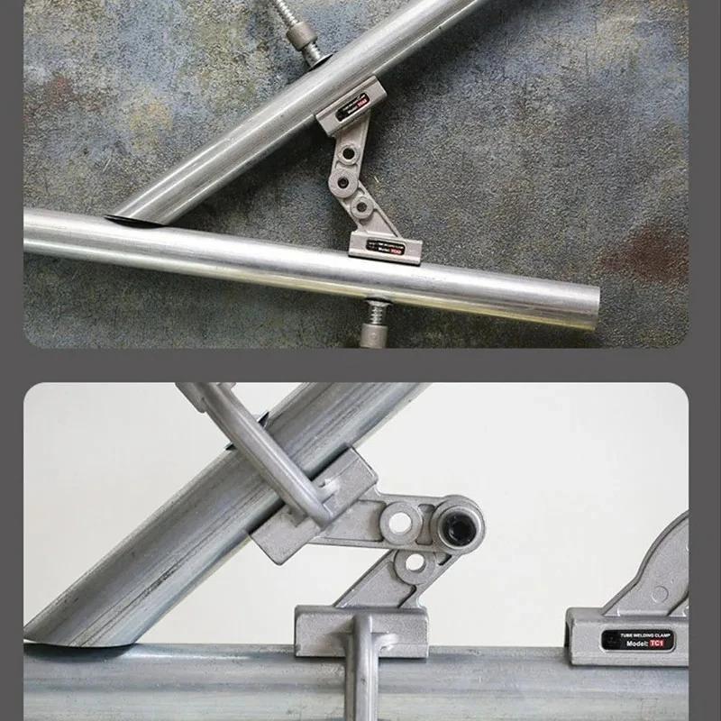 Stainless Steel Multipurpose Right Angle Tool - Adjustable-Angle Quick-Clamp Locking Pliers & Welding Fixing Fixture