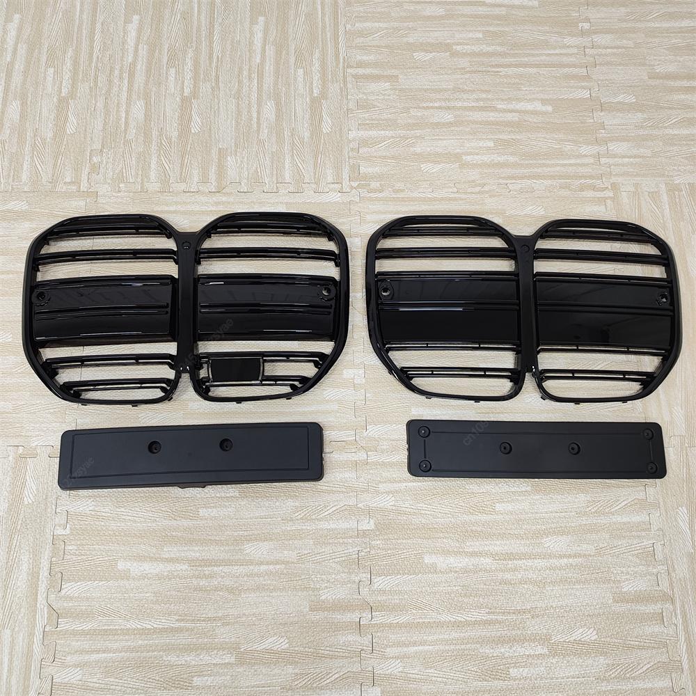 For BMW 4 Series G22 G23 M-Sport 420i 430i 435i M440i 420d 2020-2025 Car Front Center Grille Grills Double Slat Bodykit Tuning