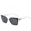 Classic Butterfly Frame Sunglasses With Pc Lenses For Travel And Parties