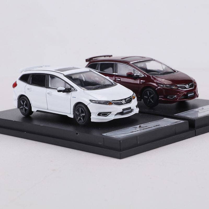 DCT/SHADOW 1/64 HONDA Jade Car Alloy Toys Motor Vehicle Diecast Metal Model Kids Xmas Gift Toys for Boys