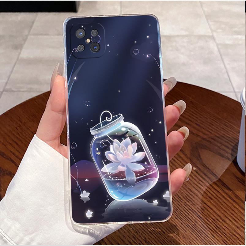 Case For Oppo Reno 4Z 5G CPH2065 A92s Luxury Cute Love Rabbit Funny Clear Soft TPU Silicon Back Cover Oppo Reno4 Z 5G Phone Case