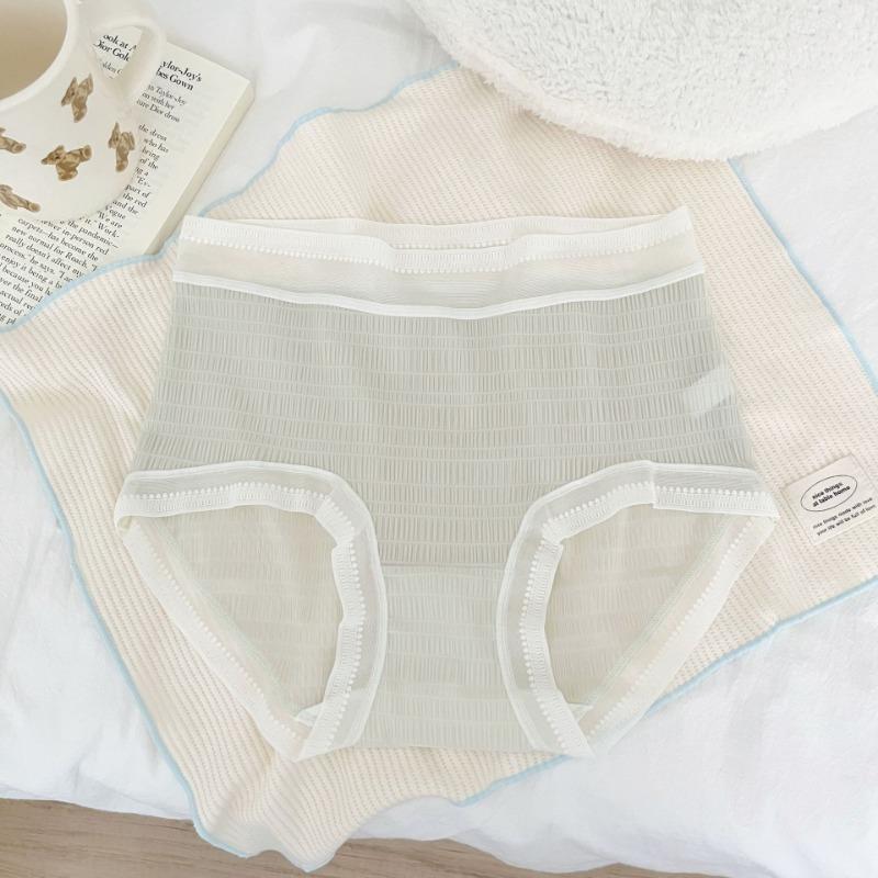 

Ультратонкое нижнее белье из искусственного шелка телесного цвета для женщин, бесшовные удобные трусики с треугольными чашечками на средней талии для девочек M