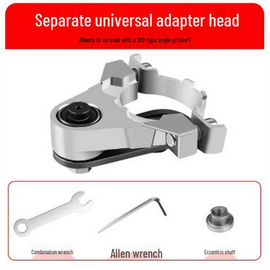 Universal Angle Grinder Conversion Kit: Electric Chisel & Grooving Tool for Woodworking