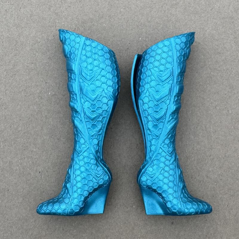 1/6 Doll Shoes Long Boots For Feet About 3.4cm Wonder Lady Doll Decors Girl Collection Toys DIY Playing Doll Accessories Shoes