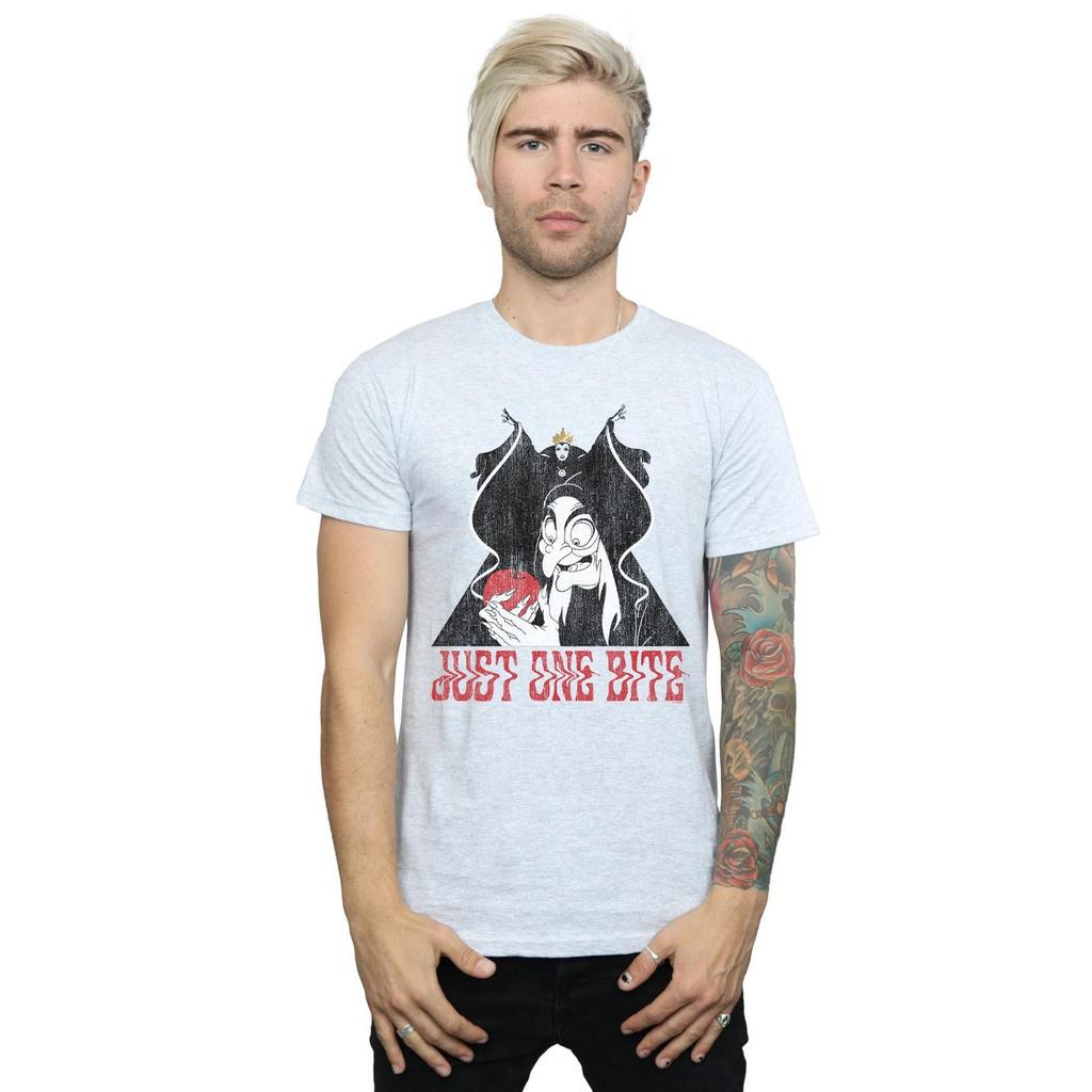 Disney Mens Snow White Just One Bite T-Shirt