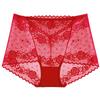 Sexy Women Underwear Lace Mesh Briefs Pure Cotton Crotch Tange Thong Women Lace Panties Underpants