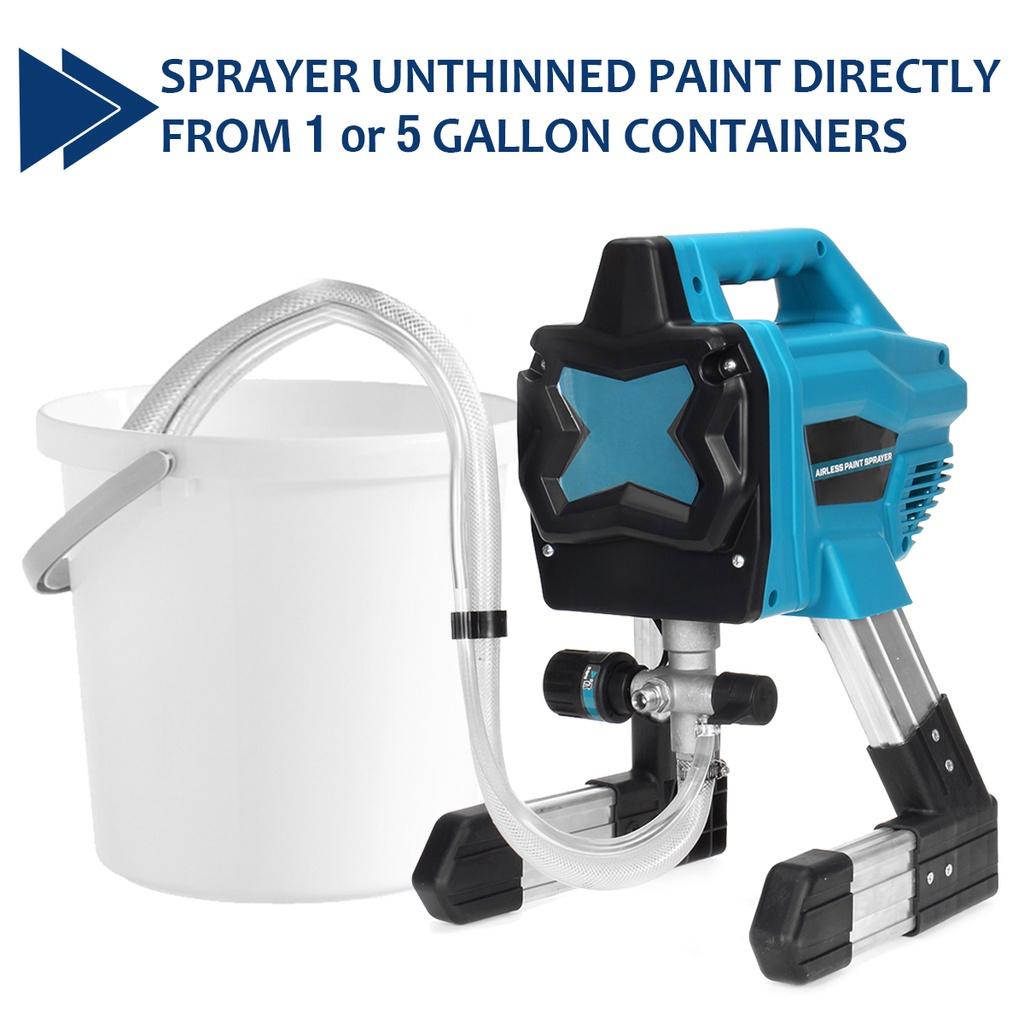 3000PSI High-pressure Airless Spraying Machine Professional Airless Spray Gun Paint Airbrush Sprayer Wall Painting Power Tools 650W